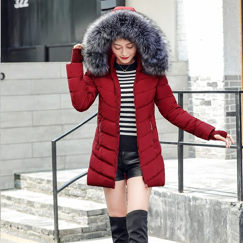 New Very Beautiful Slim Fit Cotton Padded Warm Winter Parka