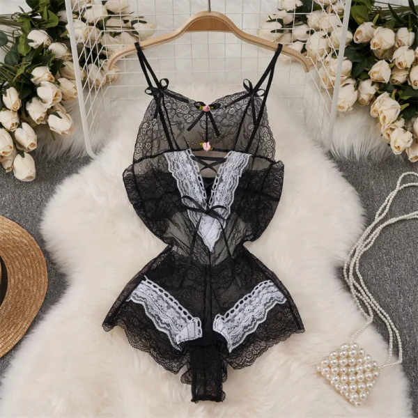 Nightwear Slim Fit Hotsweet Sexy Erotic Bunny Uniform Girl Cosplay Lingerie - Image 15