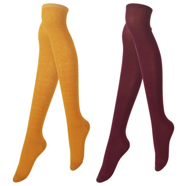 Sexy Long Tall Knee High  Over The Knee Cotton Stockings - Image 10