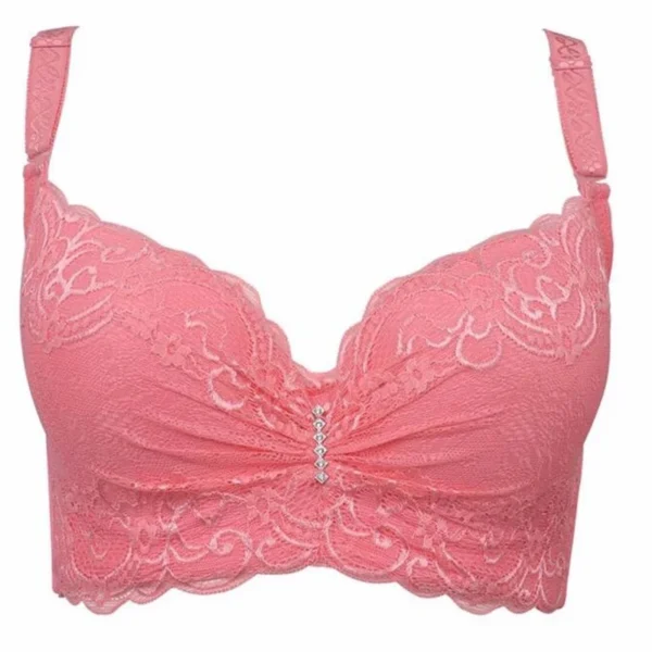 Hot Sexy Bralette Big Plus Size Push Up Intimates Lace Bra - Image 15