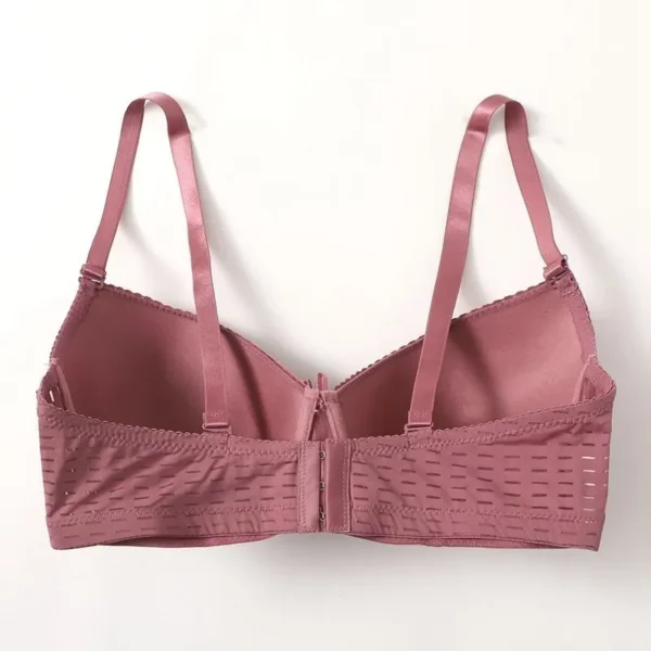 Sexy Large Plus Size No-Padding Thin Mold Cup Bras - Image 2