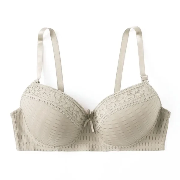 Sexy Large Plus Size No-Padding Thin Mold Cup Bras - Image 13