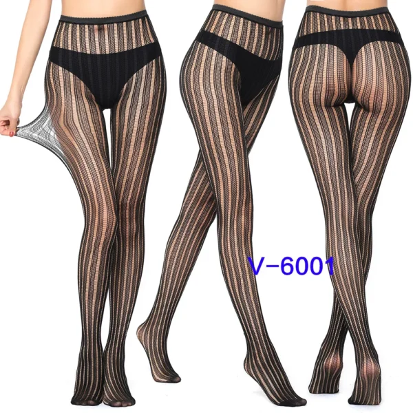 Sexy Fishnet Black Gothic Lace Tights Stocking - Image 27