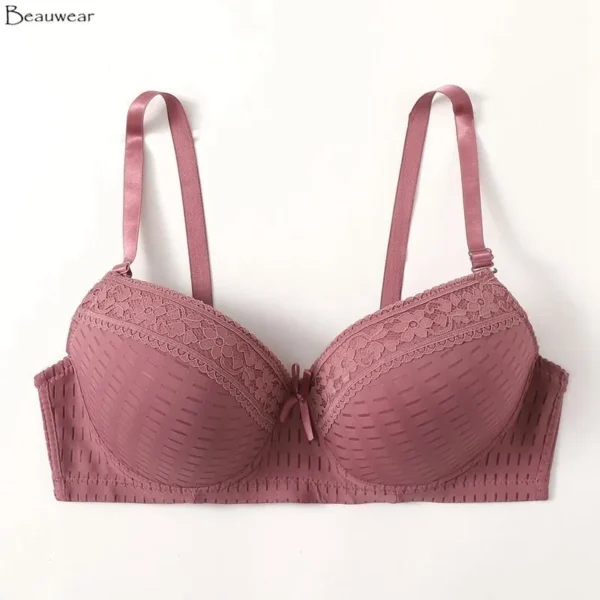 Sexy Large Plus Size No-Padding Thin Mold Cup Bras