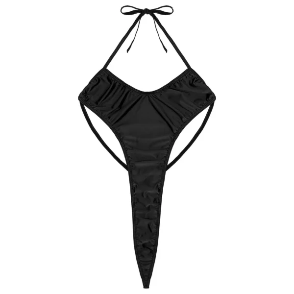 Extreme One Piece Mini Micro String Thong Backless Swimwear - Image 7