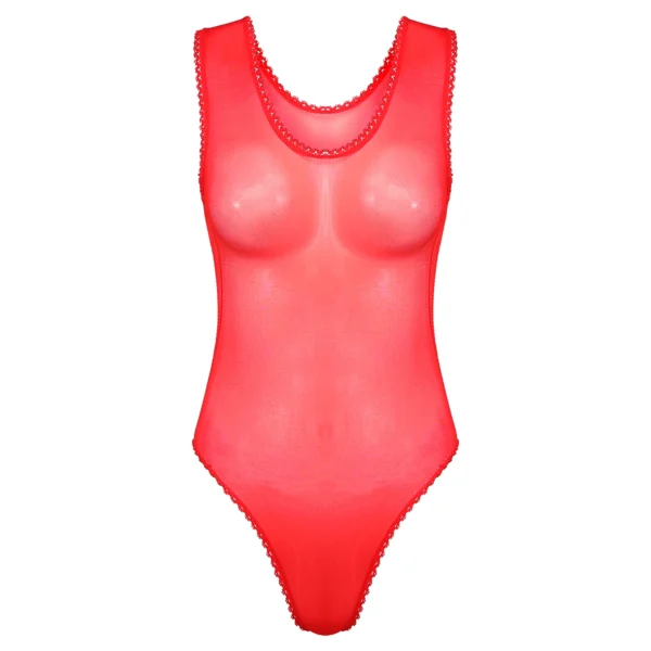 One Piece Sexy See-through Transparent  Swimwear - Image 10