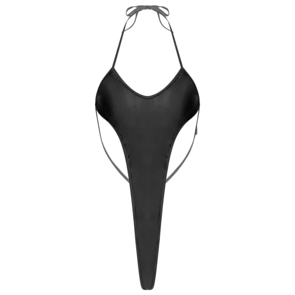 Extreme One Piece Mini Micro String Thong Backless Swimwear - Image 5